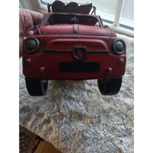 Vintage, Rare, Tin Fiat/Bug Surf 53 Car from Italy, Very Good Condition - Picture 14 of 16